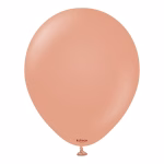 Set 100 baloane latex Clay Pink Kalisan 30 cm Set 100 baloane latex calitate profesionala partybaloane culoare clay pink roz argilos pamantiu terracotta deschis cald dimensiune 30 cm 12 inch marca Kalisan