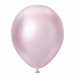 Set 100 baloane latex Mirror Pink Gold Kalisan 13 cm Set 100 baloane latex calitate profesionala partybaloane culoare mirror pink gold roz auriu metalizat lucios cromat efect oglinda dimensiune mica 13 cm 5 inch marca Kalisan