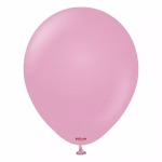 Set 100 baloane latex Retro Dusty Rose Kalisan 13 cm Balon mini din latex calitate profesionala nuanta roz prafuit vintage retro dusty rose 13 cm marca Kalisan