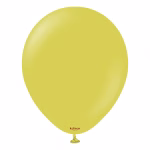 Set 100 baloane latex Retro Olive Kalisan 13 cm Set 100 baloane latex calitate profesionala partybaloane culoare retro olive verde masliniu vintage stins dimensiune mica 13 cm 5 inch marca Kalisan