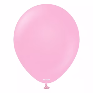 Set 100 baloane latex Standard Candy Pink Kalisan 13 cm Balon mini din latex calitate profesionala nuanta roz bombon clasic standard candy pink 13 cm marca Kalisan