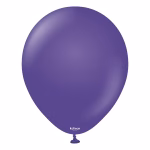 Set 100 baloane latex Standard Violet Kalisan 30 cm Set 100 baloane latex calitate profesionala partybaloane culoare standard violet mov intens profund regal opac dimensiune 30 cm 12 inch marca Kalisan