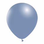Set 100 de baloane latex 13 cm – Balloonia Vintage Blue Set 100 baloane latex calitate profesionala partybaloane culoare vintage blue albastru prafuit mat opac dimensiune mica mini 13 cm 5 inch marca Balloonia