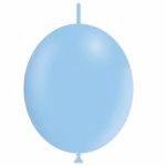 Set 50 baloane latex Deco Link 30 cm Balloonia – Matte Macaron Blue Set 50 baloane latex de legatura deco link calitate profesionala partybaloane culoare matte macaron blue albastru pastel mat opac dimensiune 30 cm 12 inch marca Balloonia