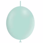 Set 50 baloane latex Deco Link 30 cm Balloonia – Matte Macaron Green Set 50 baloane latex de legatura deco link calitate profesionala partybaloane culoare matte macaron green verde pastel mat opac dimensiune 30 cm 12 inch marca Balloonia