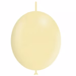 Set 50 baloane latex Deco Link 30 cm Balloonia – Matte Macaron Yellow Set 50 baloane latex de legatura deco link calitate profesionala partybaloane culoare matte macaron yellow galben pastel mat opac dimensiune 30 cm 12 inch marca Balloonia