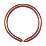 Set 50 baloane latex modelaj Mirror Rose Gold Kalisan 260Q Balon lung modelaj 260 din latex calitate profesionala finisaj cromat lucios efect oglinda mirror rose gold auriu roze marca Kalisan