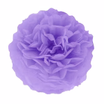 Pompom de hartie, mov, 25 cm