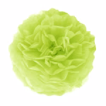 Pompom de hartie, verde deschis, 25 cm