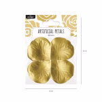 Set 100 Confetti Petale Trandafir Artificiale, Aurii Ambalaj set 100 bucati petale artificiale aurii pentru decoratiuni.