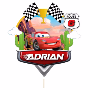 Detaliu-Topper-Tort-Personalizat-Cars-Carton