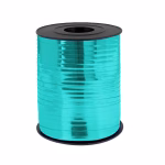 Panglica Rafie Pentru Baloane Turcoaz Lucios 225m Rola de panglica din rafie pentru legat baloane si decoratiuni, culoare turcoaz lucios (albastru-verzui metalizat), cu o lungime de 225 metri si latime de 5 mm.