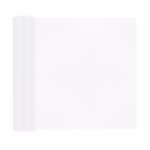 Rola Tul Iridescent Cu Sclipici 30cm x 9m Rola de tul iridescent cu sclipici desfacuta partial pentru a arata textura pretioasa si latimea generoasa pe un fundal alb