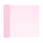 Rola Tul Roz Deschis Cu Sclipici 30cm x 9m Rola de tul roz deschis cu sclipici desfacuta partial pentru a arata textura pretioasa si latimea generoasa pe un fundal alb